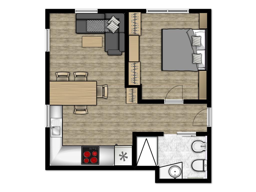 Apartmán Osti Nicl San Martino in Badia Exteriér fotografie